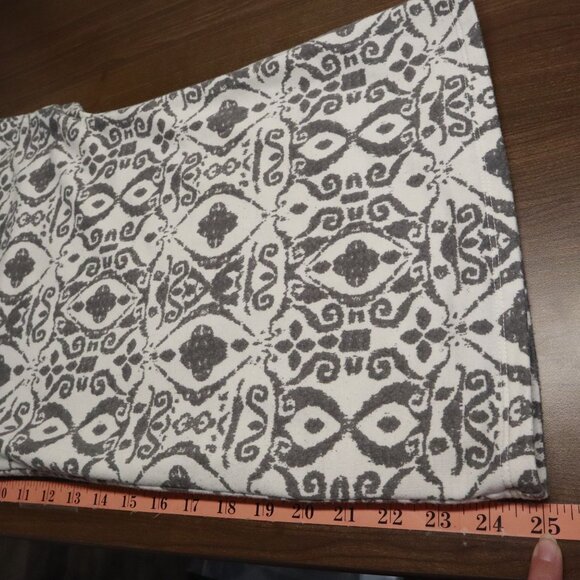 Livi Active Top Womens 20 White Normcore Boho Ikat Relaxed Casual Lounge Wear - Picture 10 of 14